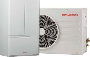 Pompa de caldura aer-apa sistem hibrid MAGIS COMBO 6 PLUS V2