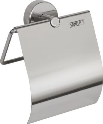 Suport pentru hartie igienica din otel inox, crom lucios