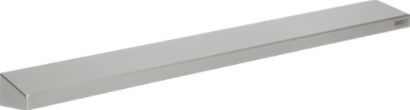 Etajera din otel inox, lungime 800 mm, antivandal, crom mat