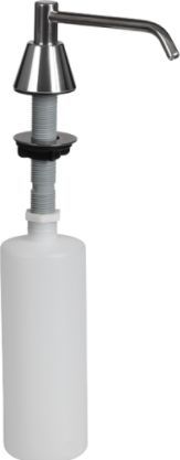 Dozator de sapun lichid de incastrat in blat, volum 0,6 l, crom lucios