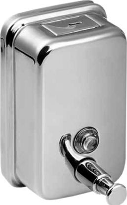Dozator sapun lichid din otel inox, volum 0,85 L, crom lucios