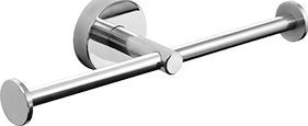 Suport dublu pentru hartie igienica INOX