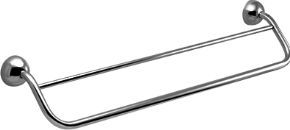 Portprosop dublu INOX 50 cm Colectia Clasic