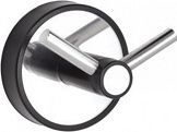 Cuier Dublu INOX Colectia Optimo Black