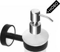 Distribuitor sapun INOX Colectia Optimo Black