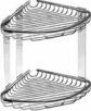Sapuniera gratar dublu oval inox Colectia NETS