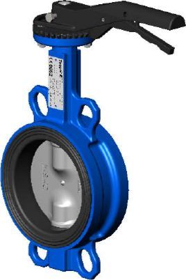 ROBINET CU CLAPA FLUTURE DISC INOX seria TECFLY model VPN3449-02 / VPI4449-02 - DN150 - Tecofi