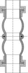 COMPENSATOR CAUCIUC FILETAT  (RUBBER JOINT THREADED) - 21/2