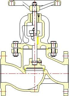 ROBINET DE INCHIDERE CU VENTIL (GLOBE VALVE) - DN32 - Vaeske