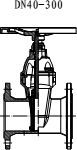 ROBINET SERTAR CAUCIUCAT CORP PLAT - DN300 - 10 bar - Vaeske
