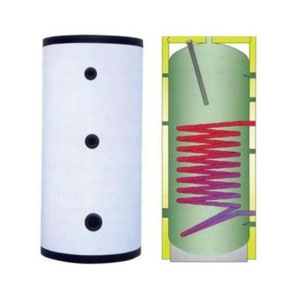 Boiler vertical din otel cu 1 serpentina BSV 500 capacitate 483L - ELBI