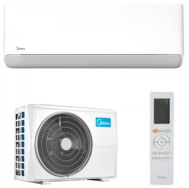 Aer Conditionat, Midea Breezeless E 9000 BTU/h, filtru HEPA, CB1-09HRFN8-I(R)/CB1-09HFNX-O(R) INVERTER