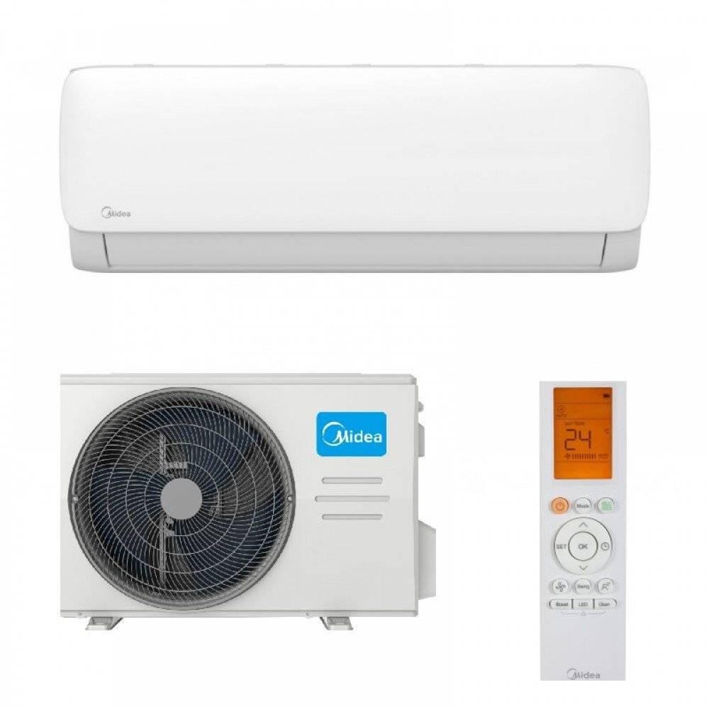 Aer Conditionat Midea Xtreme Fresh AG12 9000 BTU, Inverter Quattro, Wi-Fi, A++/A+, R32, Filtrare Dubla, Lampa UV Pro