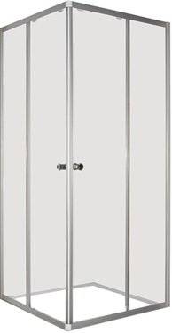 Cabina dus patrata MAGNA 90X90 cm, profil crom lucios - NU CONTINE CADITA DUS