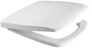 Capac WC CERSANIT Carina, rectangular, duroplast, antibacterian