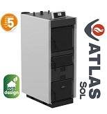 Cazan lemne cu gazeificare ATLAS SOL - [ ATS 25 ]