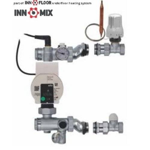 Grup pompare incalzire pardoseala INNOMIX 250N-S065-8763, pompa INNO 25/8-130