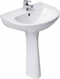 Lavoar President CERSANIT 545x450x190, cu orificiu pentru baterie si preaplin
