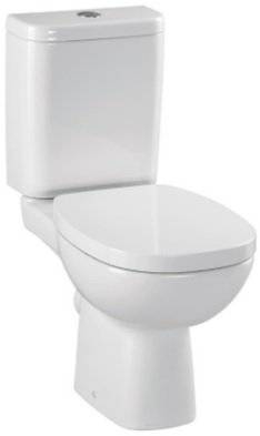 Set WC compact 316 Facile 010 evacuare orizontala + rezervor alimentare 3/6 litri, racord 3/8" + capac duroplast, antibacterian