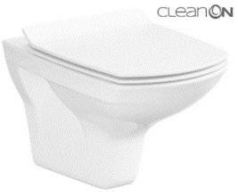 WC suspendat CERSANIT Carina New CLEAN ON, fara capac